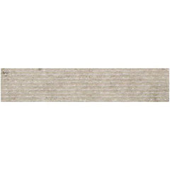 Daltile Limestone 4" X 20" Scraped Volcanic Gray