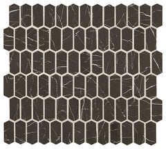 Daltile Fanfare Statuette 1" X 2" Picket Mosaic Night Shade
