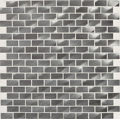 Daltile Anthology 12" X 12" Brick Joint Gunmetal