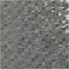 Daltile Anthology 12" X 12" 3D Cube Gunmetal