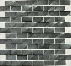 Daltile Anthology 1" X 2" Brick Joint Gunmetal