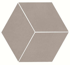 Daltile Uniform Mosaic 12" X 12" 3D Cube Taupe