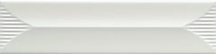 Emser Euphoria Arrow 3"x12" Pearl