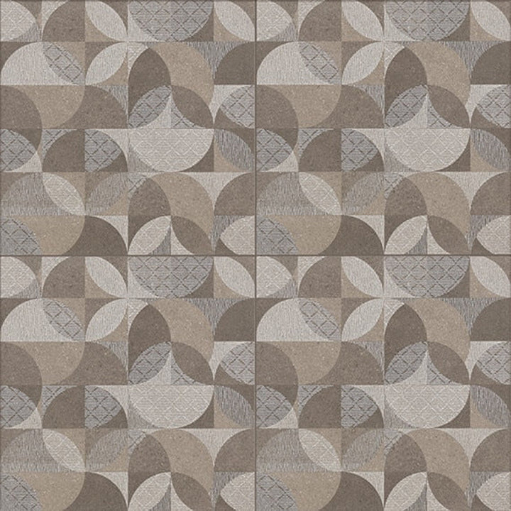 Marazzi Fondamenta 24" X 24" Dark Grey Deco
