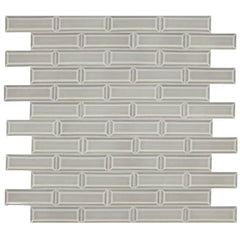 Daltile Revalia Remix 2" X 6" Brick Joint Beveled Festive Gray