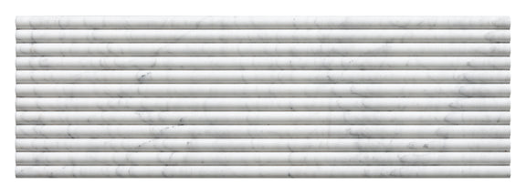 Emser Flutique 12" X 36" Honed Alba