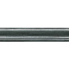 Daltile Anthology Armor 2" X 12" Deco Chair Rail Forged Steel