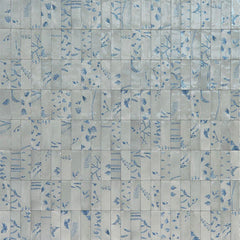 Marazzi Rice 2" X 6" Grigio Deco Leaf