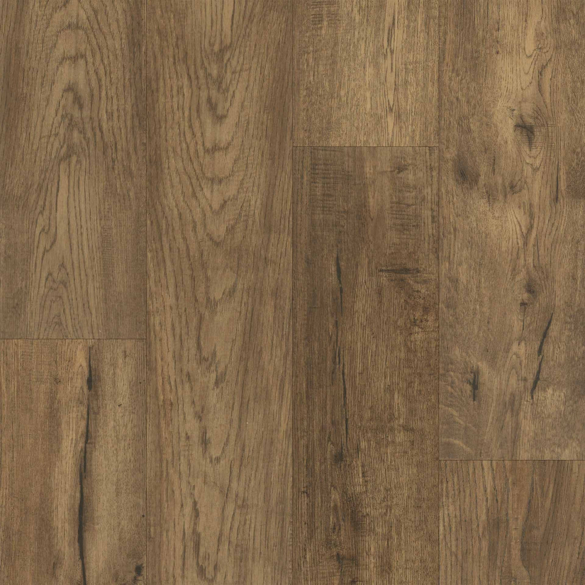 Happy Feet Stone Elegance II 7.25" x 48" 6.2mm 20 mil Stabilicor Plus (SPC) Cocoa