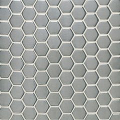 Daltile Metallica 1" X 1" Hexagon Br Stainless St