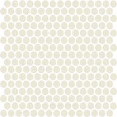 Daltile Color Wheel Mosaic 13'' X 11'' Penny Matte Matte Biscuit