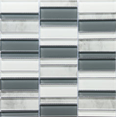 Emser La Vie 12"x12" Mosaic Silver
