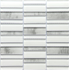 Emser La Vie 12"x12" Mosaic White