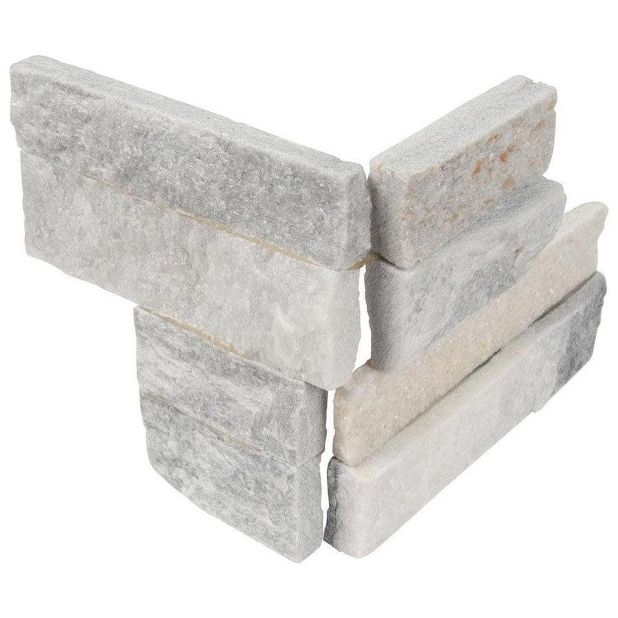 MS International M Series 4.5" x 9" Mini Panel Corner Alaska Gray