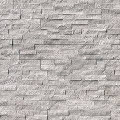MS International Rockmount 6" x 24" SplitFace Ledger Panel Gray Oak