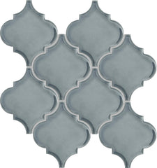 Emser Morocco 10"x11" Arabesque Mosaic 4.6"X5.3" Dove