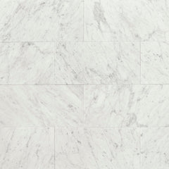 Bedrosians Marble 12" X 24" Honed White Carrara