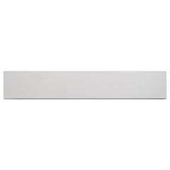 MS International Aria 3" x 18" Bullnose Polished Bianco
