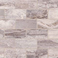 MS International Bernini 2" x 4" Polished Carbone