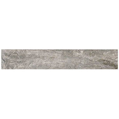 MS International Bernini 3" x 18" Bullnose Polished Carbone