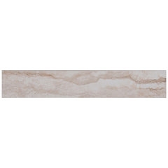 MS International Bernini 3" x 18" Bullnose Polished Bianco