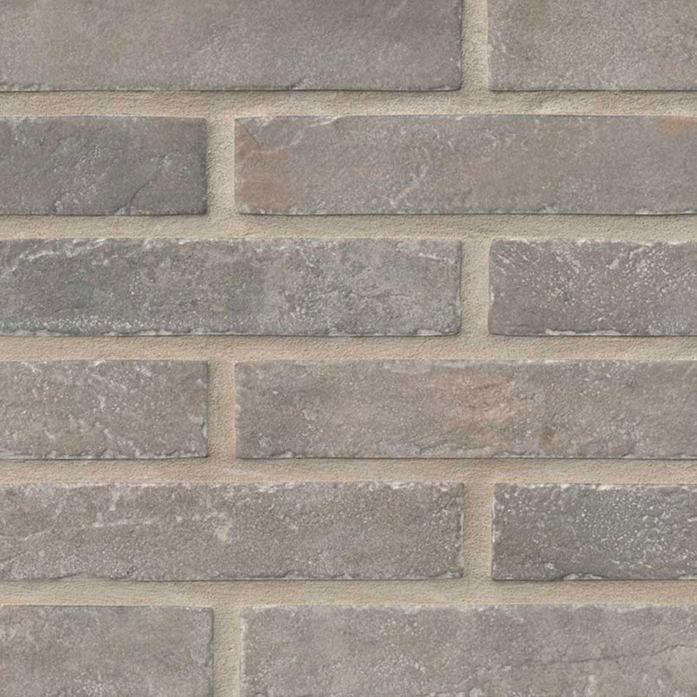 MS International Brickstone 2" x 10" Brick Matte Taupe