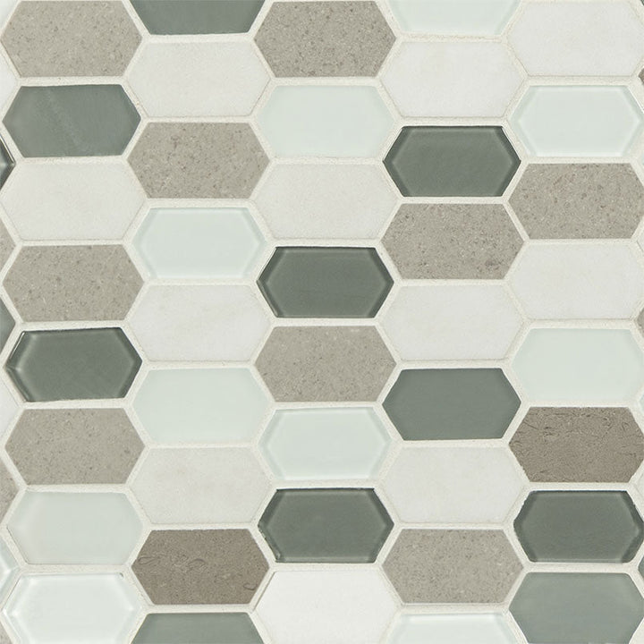 MS International Decorative Mosaic 12" x 12" Picket Lascari