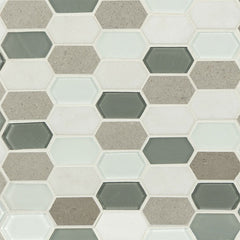 MS International Decorative Mosaic 12" x 12" Picket Lascari