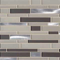 MS International Decorative Mosaic 12" x 12" Interlocking Urbanka