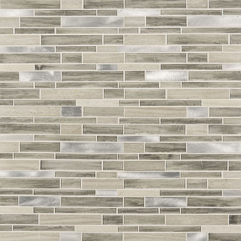 MS International Decorative Mosaic 12" x 12" Interlocking Ocotillo