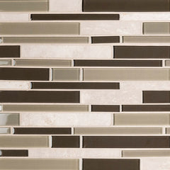 MS International Decorative Mosaic 1" x 2" Interlocking Kings Gate