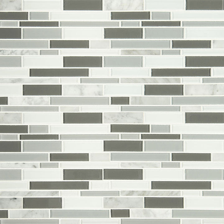 MS International Decorative Mosaic 12" x 12" Interlocking Positano