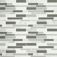 MS International Decorative Mosaic 12" x 12" Interlocking Positano