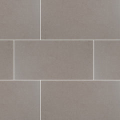 MS International Dimensions 12" x 24" Matte Gris