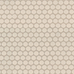MS International Domino 12" x 12" Penny Round GLossy Almond