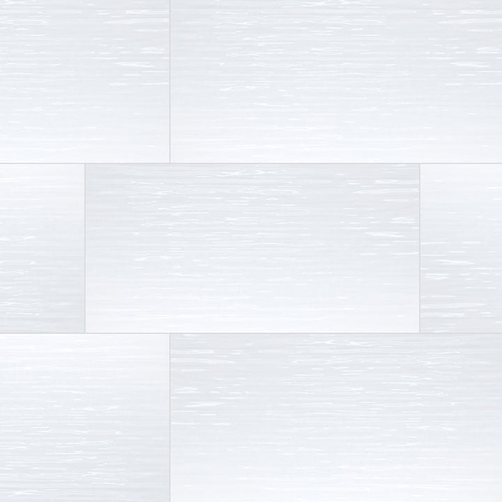 MS International Dymo 12" x 24" Glossy Stripe White