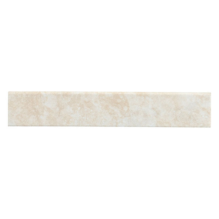 MS International Ansello 3" x 18" Bullnose Matte Ivory