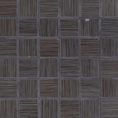 MS International Focus 2" x 2" Mosaic 12" x 12" Matte Graphite