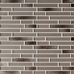 MS International Decorative Mosaic 12" x 12" Interlocking Champagne Blend