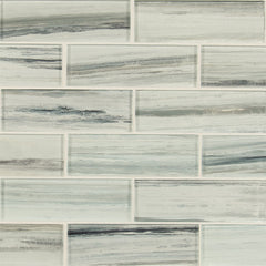 MS International Decorative Mosaic 12" x 12" Subway 2" x 6" Malta Cliffs