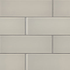 MS International Decorative Mosaic 12" x 12" Subway 3" x 9" Snowcap White