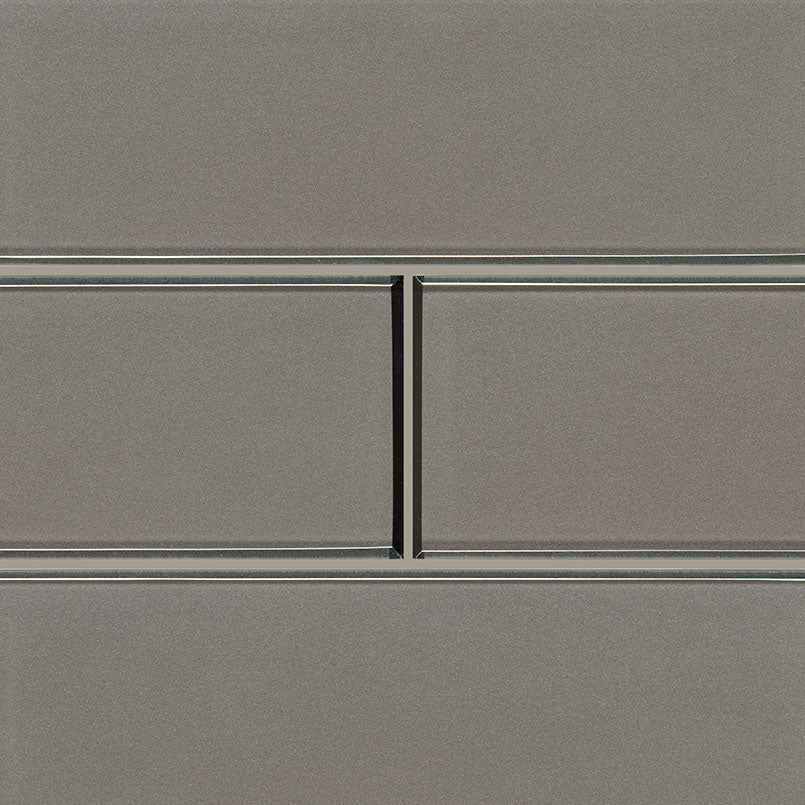 MS International Decorative Mosaic 12" x 12" Subway 4" x 12" Champagne
