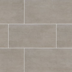 MS International Gridscale 12" x 24" Matte Gris