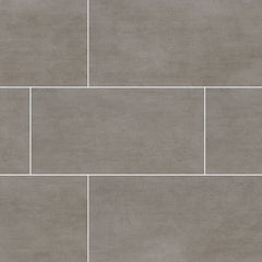 MS International Gridscale 12" x 24" Matte Concrete