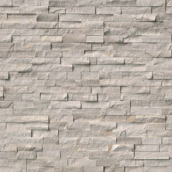 MS International Natural Stone Marble 6" x 24" White Oak