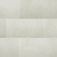 MS International Legend 12" x 24" Matte White