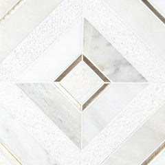MS International Decorative Mosaic 12" x 12" Pattern Verona Gold