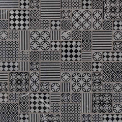 MS International Decorative Mosaic 12" x 12" Tetris Nero