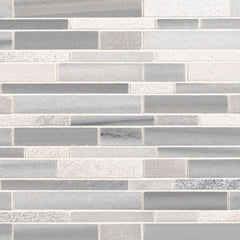 MS International Decorative Mosaic 12" x 12" Interlocking Bergamo