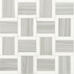 MS International Decorative Mosaic 12" x 12" Geometric Peoria